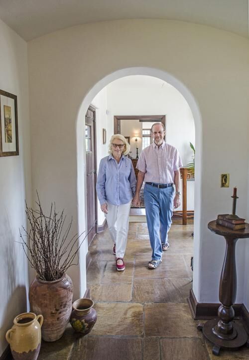 Donald and Caroline Naysmith at Duncraig Manor in 2019.